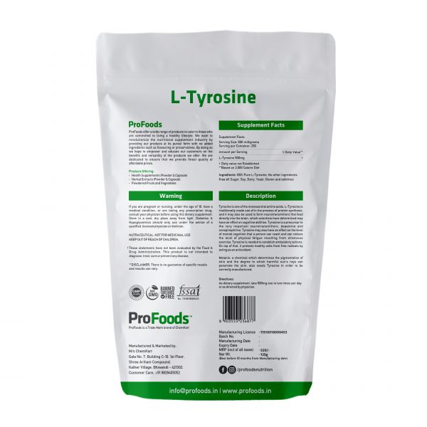 L-Tyrosine125g-back